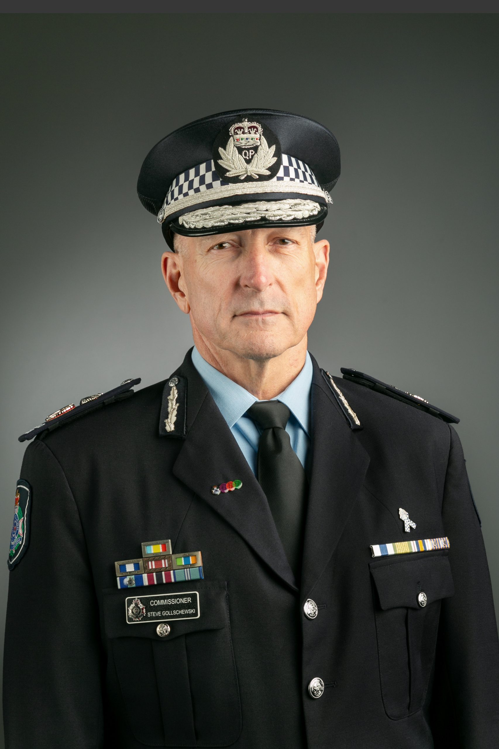 Qld Police Commissioner, Steve Gollschewski APM